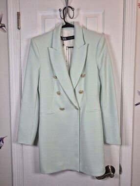 Zara Green Blazers & Suit Jackets for Women on Sale up to 90% Off: Poshmark